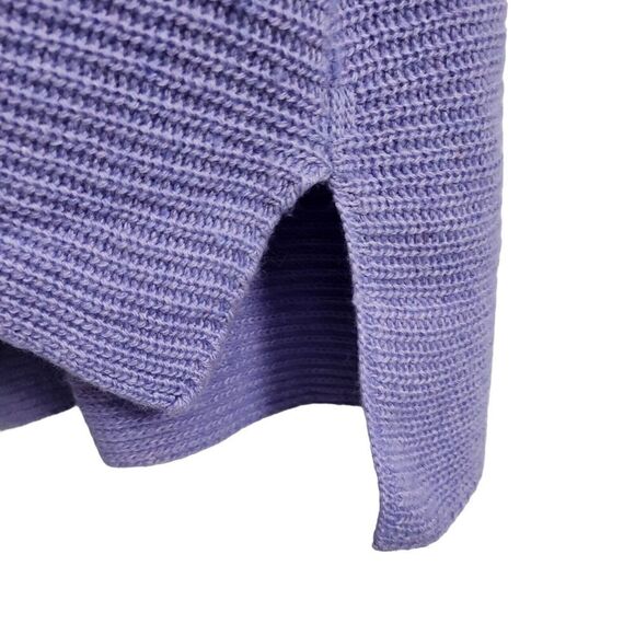 Bartolini Sweater Womens Small Purple Wool Cashmere Blend Mock Neck Italy - Picture 3 of 9